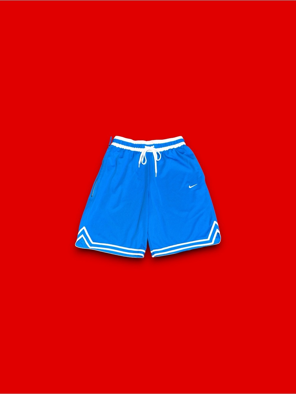 Nike Men’s DNA Shorts Royal Blue Size Small Dri-Fit With Pockets And Zipper EUC